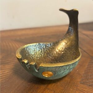 Mid century Pal-Bell Maurice Ascalon whale ashtray